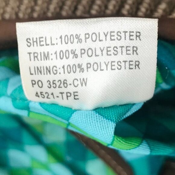 Vintage Y2K Brown Cottagecore Woven Boho Shoulder Bag Purse - Picture 7 of 8